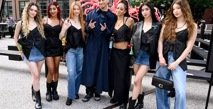 Celebrities Front Row at Coach Spring 2025 Ready-to-Wear: Jayson Tatum, Charles Melton and More